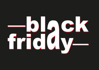 Black friday white