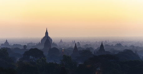 Obraz premium świątynie w Bagan, Myanmar