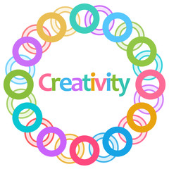 Creativity Colorful Rings Circular 