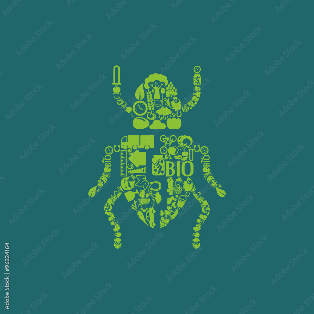 Poster beetle icon