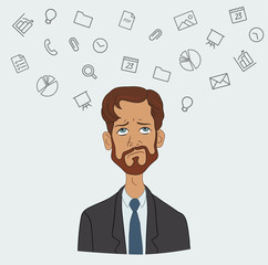 Favorite programs and tools managers projects, business analysts. A disgruntled employee  - routine boring work in the office