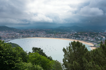 San Sebastian Donostia, Basque country, Spain.