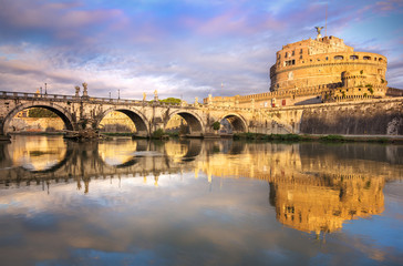 Fototapeta na wymiar Castel Sant'Angelo, Roma
