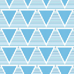 Triangles geometric abstract seamless pattern