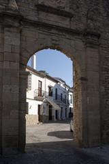 Fototapeta na wymiar Paseo por la vieja ciudad de Ronda en la provincia de Málaga, Andalucía