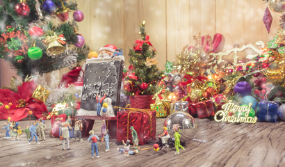 doll in Christmas time