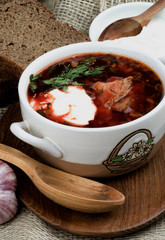 Ukrainian Traditional Borscht
