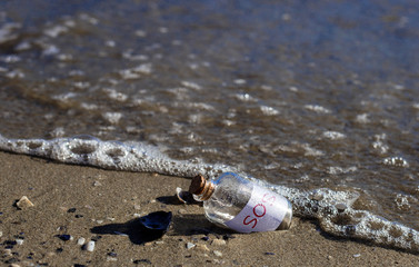 bottle with a message