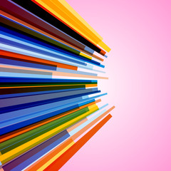 Fototapeta premium Moving colorful abstract background