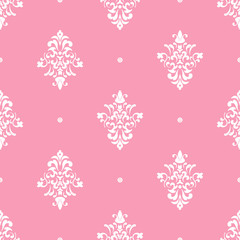 Classical luxury damask ornament