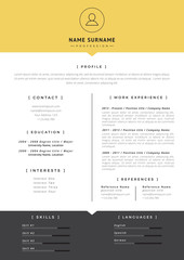 Resume template