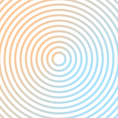 Blue and green metallic background design with concentric circles