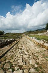 Norga ancient city of Latium, Italy