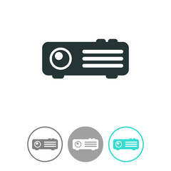 Projector vector icon.