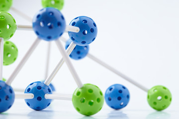 Obraz premium Molecular Structure