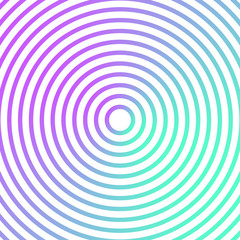 Blue and green metallic background design with concentric circles