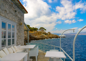 Fototapeta premium At Hydra island in Greece