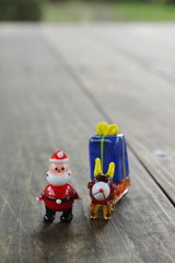 クリスマス サンタとプレゼント