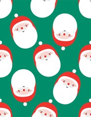 Santa Claus Christmas pattern
