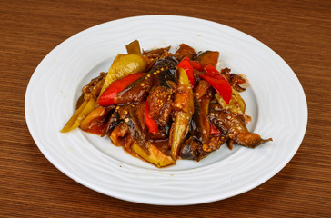 Roasted vegetables