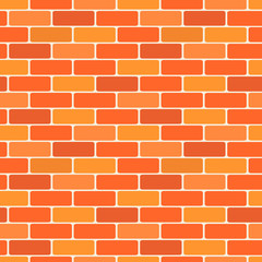 Brick wall vector
