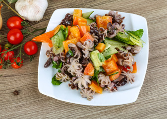 Octopus salad