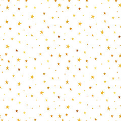 Magic stars seamless pattern