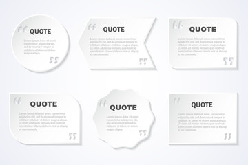 Timeless wisdom quotes icons set 