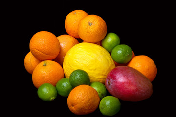 Plate of fruits