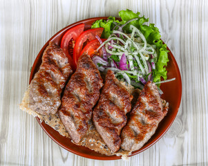 Beef kebab