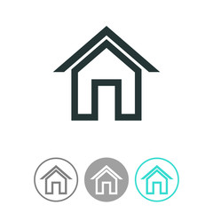 Home vector icon.