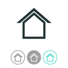 Home vector icon.
