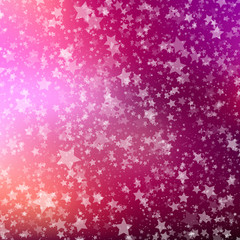 Falling Snow Background. Abstract Snowflake Pattern. 