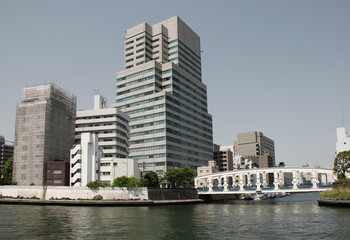 Fototapeta na wymiar Waterfront Tokyo, Japan