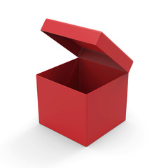 Red box, square shape