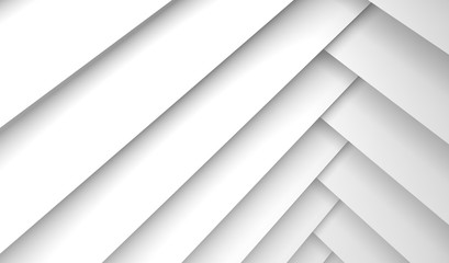 Background with white rectangles pattern, 3d