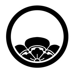 家紋　丸に覗き木瓜