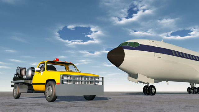 Airport Fuel Truck