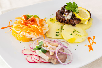 italian restaurant: appetizer