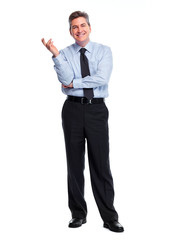 Handsome businessman.