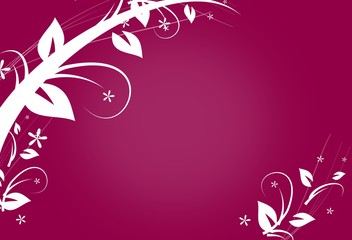 Abstract background with ornaments
