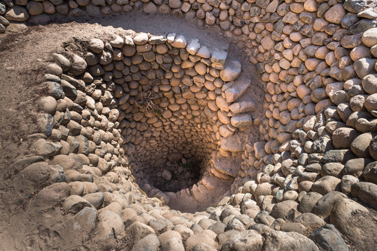 Cantalloc Aqueduct near Nazca, Peru
