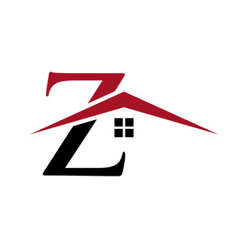 letter house real estate logo