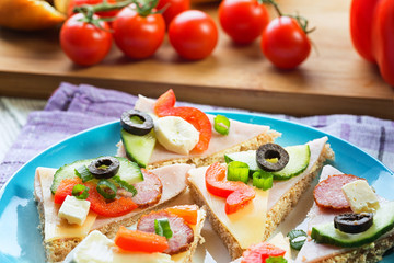 Healthy sandwich