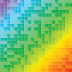 Retro pattern of geometric shapes. Colorful-mosaic-banner. Geometric hipster retro background with place for your text.