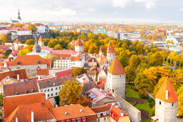 Tallinn. Estonia. Old city.