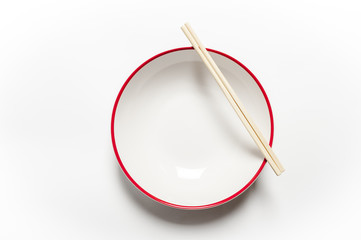 bowl and chopsticks