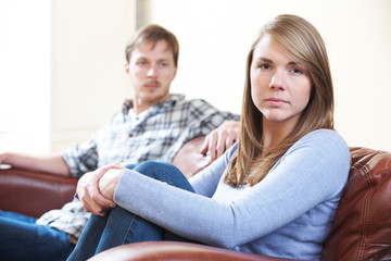 Couple With Relationship Difficulties At Home