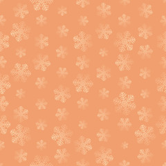 Snowflake Seamless Pattern