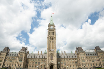 Fototapeta na wymiar The Parliament - Ottawa - Canada